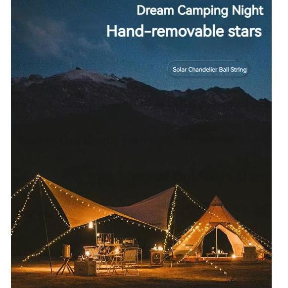 LAMPU HIAS DEKORASI TENDA CAMPING NATUREHIKE CNH22DQ027