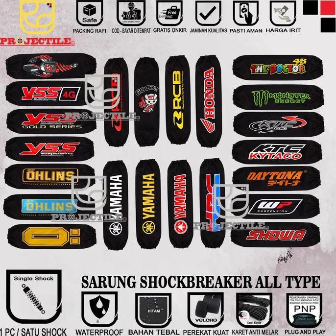 SARUNG SHOCKBREAKER YSS SHOWA KTC OHLINS SHOWA