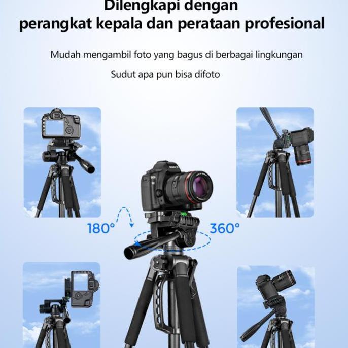 Cekrek- Inbex Tripod Kamera Tripod Hp Fotografi Camera Tripod Bluetooth Remote