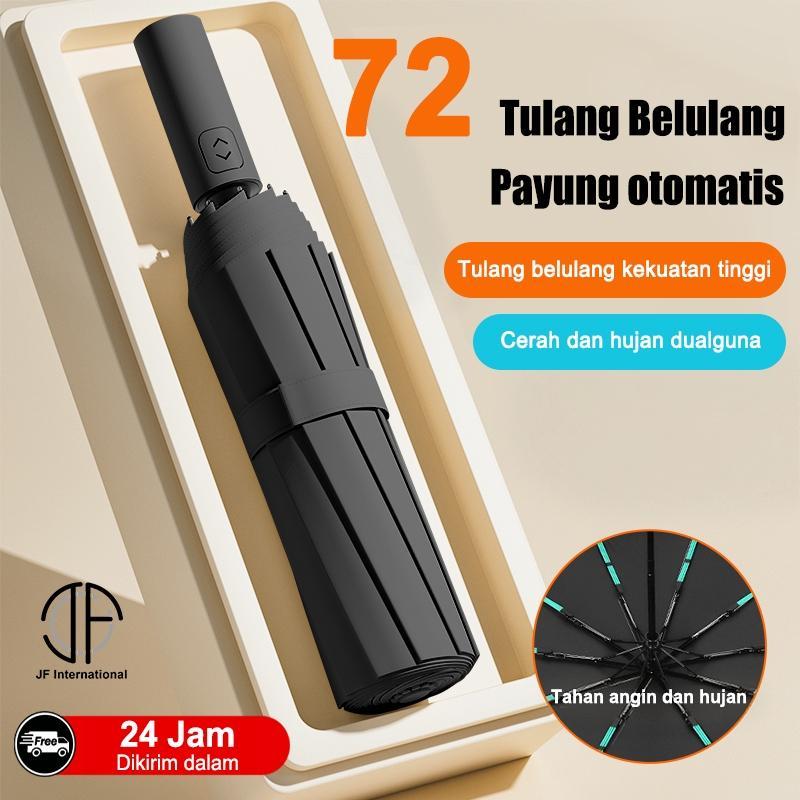 Anti Uv 99.97% Payung Jumbo Otomatis/Payung Lipat Otomatis Buka Tutup/Besar Payung Mobil