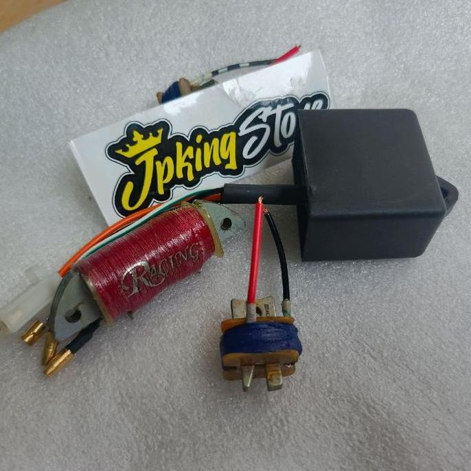 PAKET SPUL PULSER JAHAT PLUS CDI RACING RX KING RXK RUBAHAN API BESAR Motorcycle