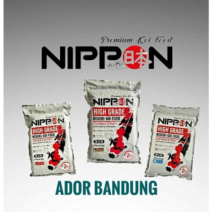 Nippon Koi Food Pakan Pelet Import Original 2kg