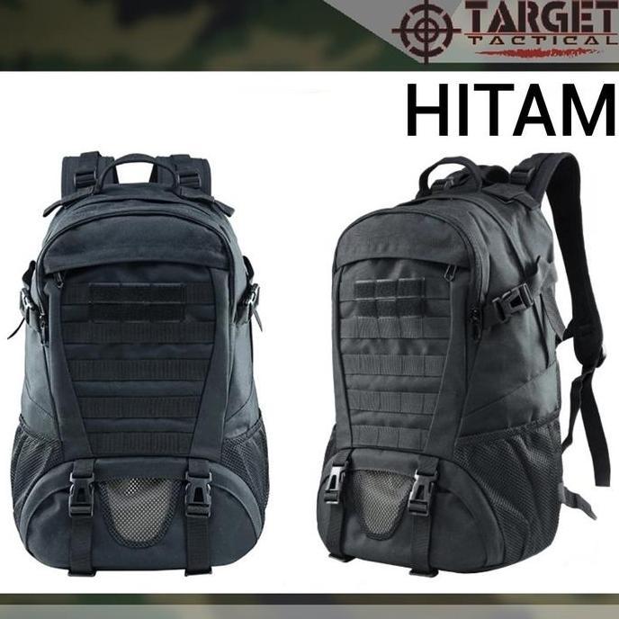 Tas Ransel Tactical 7092 Import Silver Knight USA ORIGINAL - Hitam