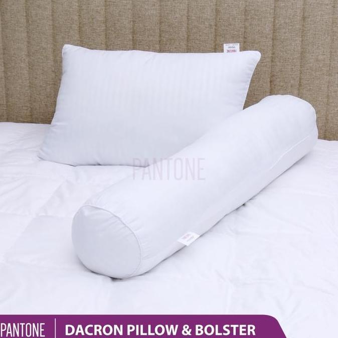TERLARIS PANTONE BANTAL DAN GULING TIDUR DACRON 100% - PUTIH