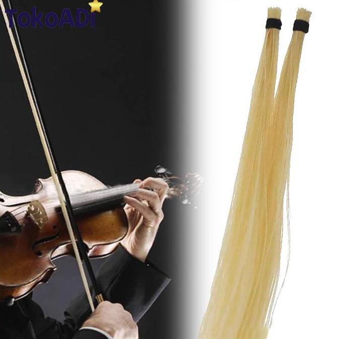 Ratratama54 - Hair Bow Violin / Bow Hair / Hair bow  / rambut untuk Violin Rambut Kuda Asli