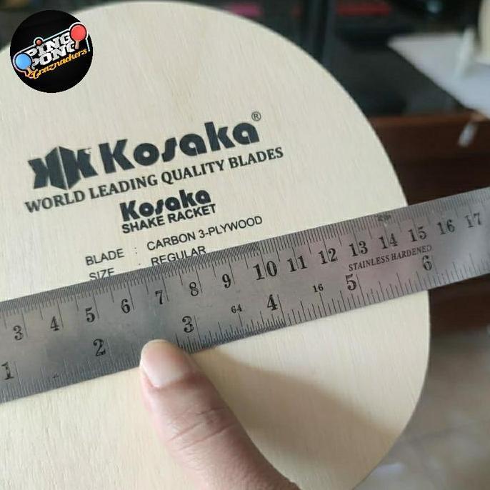 Bat/Bet Blade Kayu Tenis Meja Pingpong Kosaka Gergely Carbon