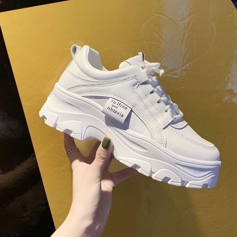 Original Sepatu Wanita Korea Sepatu Wanita Viral 2023 Sepatu Casual Sepatu Putih Sepatu Model Terbar