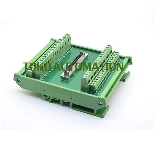 Grosir Scsi 68 Pin Terminal Block Quick Connector Din Rail Mounting Type Ay31