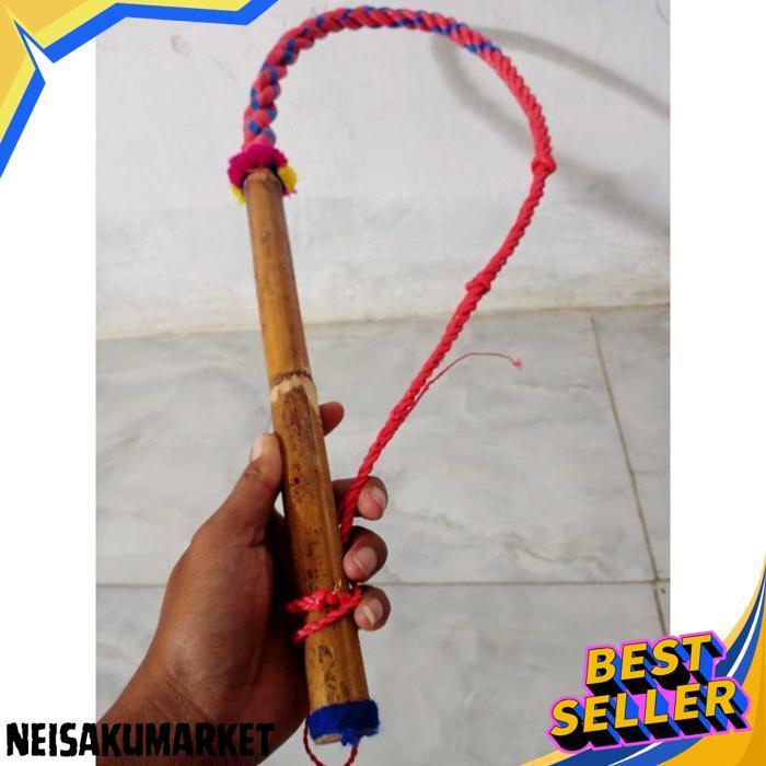 Pecut Cambuk Rotan Asli