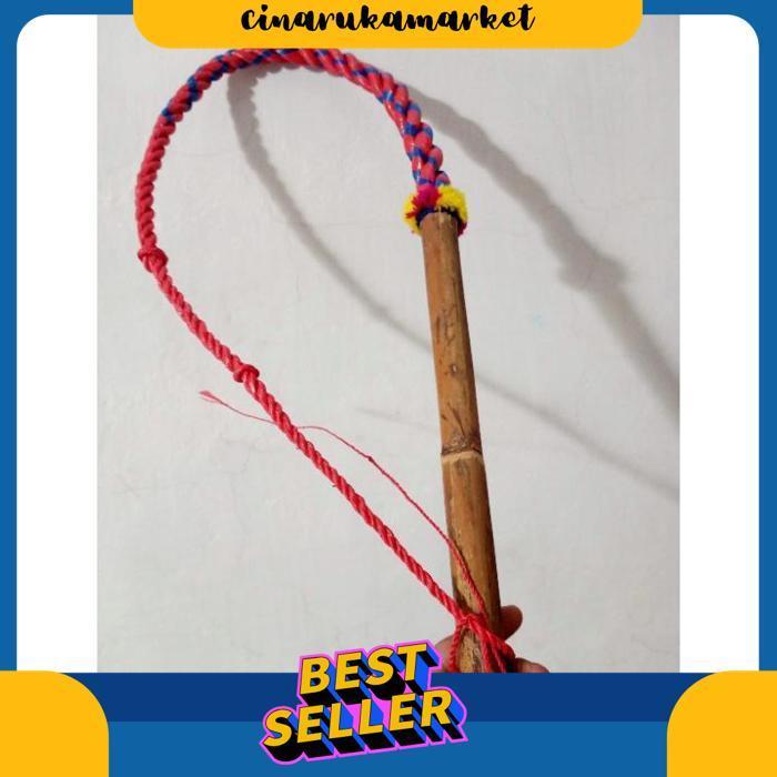 Pecut Cambuk Rotan Asli