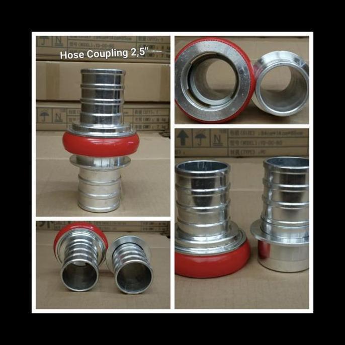 HOSE COUPLING MACHINO 2.5" bahan aluminium