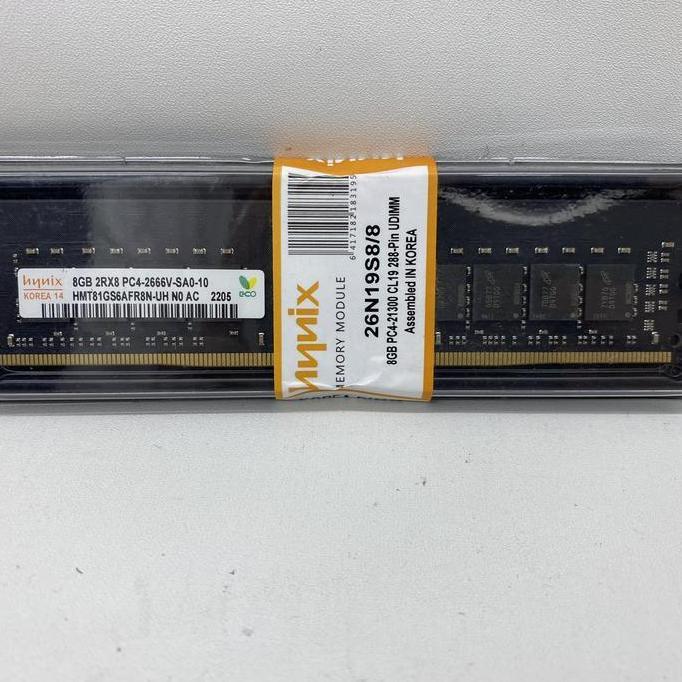 BEBAS ONGKIR - Memory Ram Hynix 8GB DDR4 PC2666 / Hynix 8GB DDR4 PC 2666