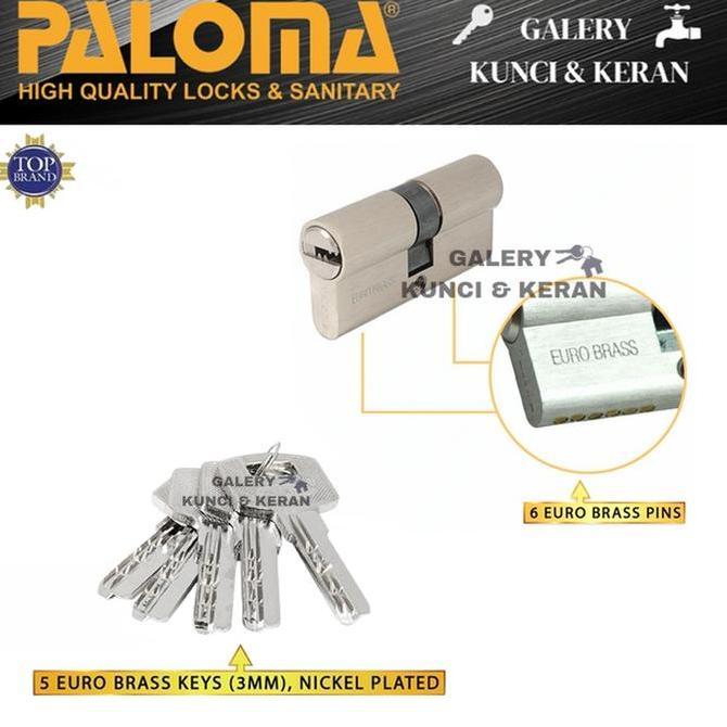 Double Cylinder PALOMA CLP 514 Deluxe DC-CK 62MM - Computer Key