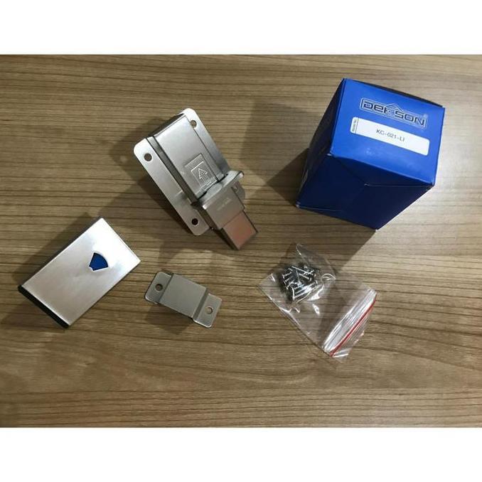KUNCI LAVATORI DEKKSON KLV 021LI SSS Handle Kunci Slot Geser WC Dekson