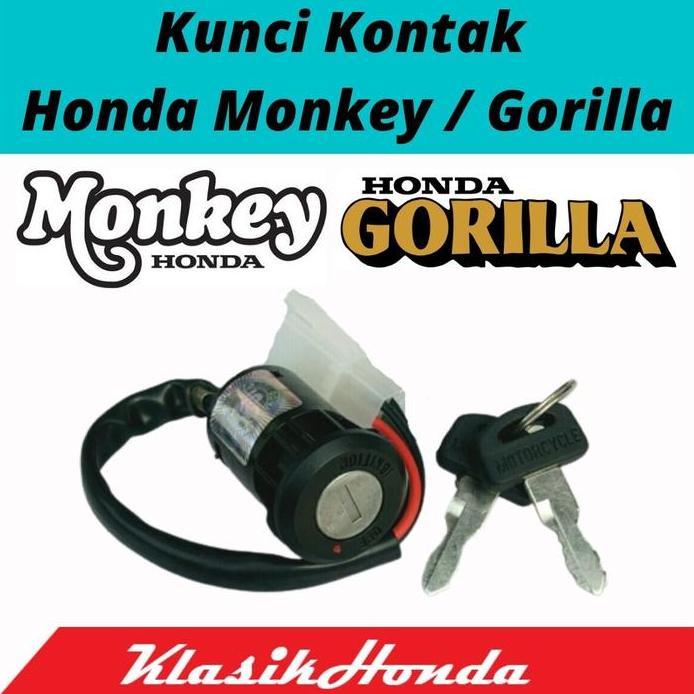 Kunci Kontak Honda Monkey / Gorilla Skyteam / Gazgas