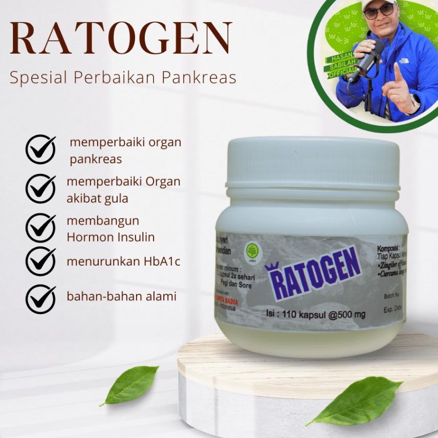 Ratogen Spesial Nyeri Otot - Sendi - Pangkreas- Hasan Sabilah Puspita Radja Herbal [Bisa Cod]