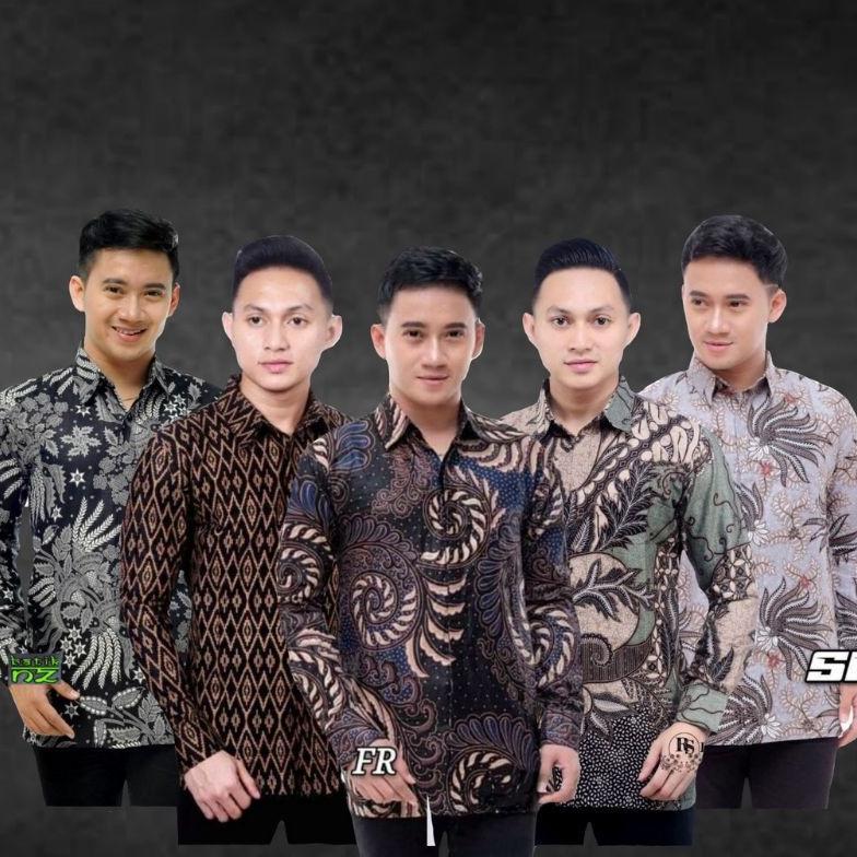 original kemeja batik pria lengan panjang | batik panjang pria | baju batik