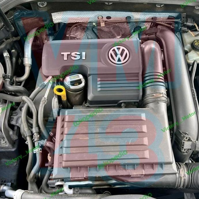 Tutup Cover Engine Hood Aksesoris Mesin VW Golf Mk7 7 1.4 TSI Original