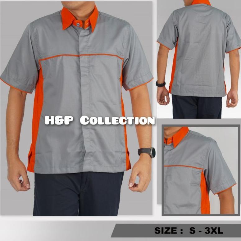 Termurah Dvr Baju Seragam Kerja Kantor -  Kemeja Seragam Kerja - Baju Seragam Karyawan - Kemeja Sera