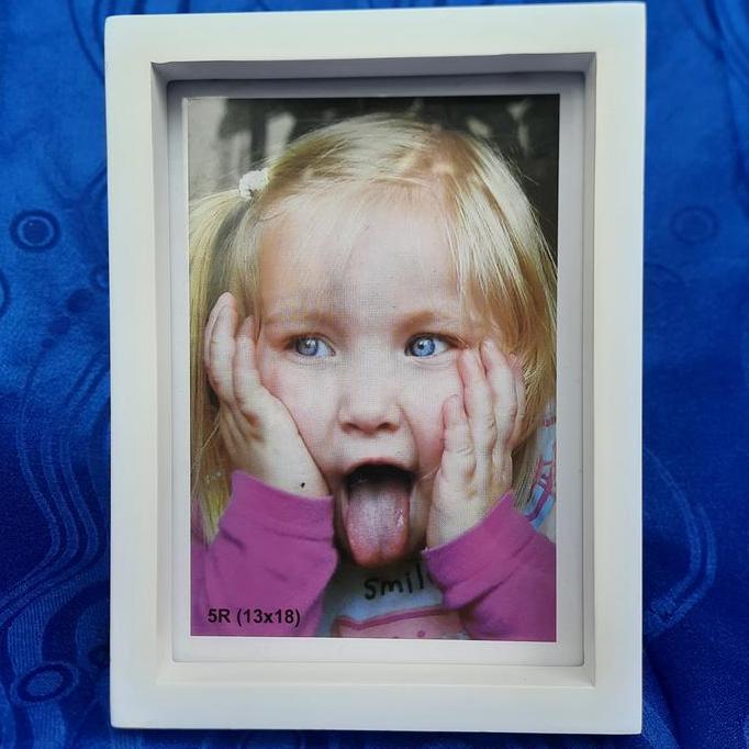 FRAME FOTO BINGKAI 3D TEBAL 5R MINIMALIS (TANPA RONGGA)