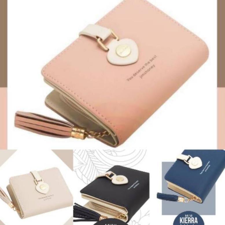 TERLARIS r2f Dompet Wanita Lipat Kecil Indah Dompet Wanita Mini Bisa COD
