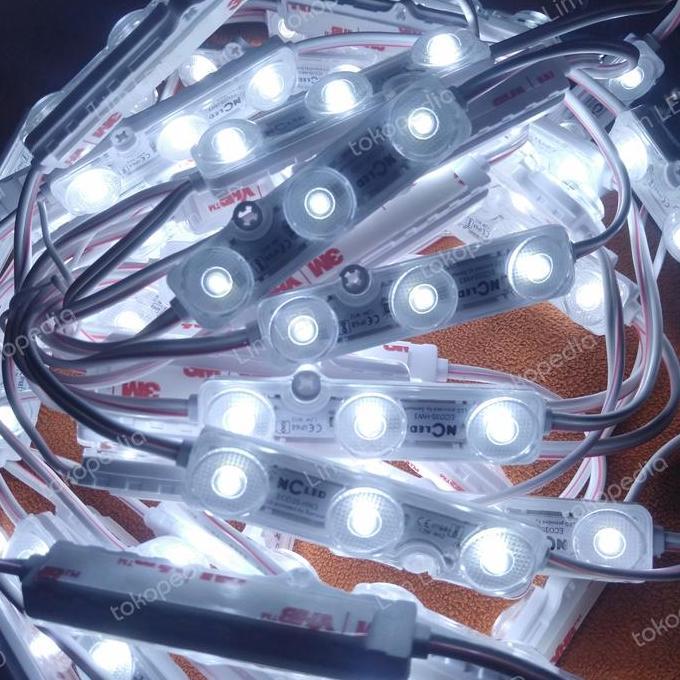 Led Module Samsung Nc Led 3 Mata 2835 1.2W Nyala Putih