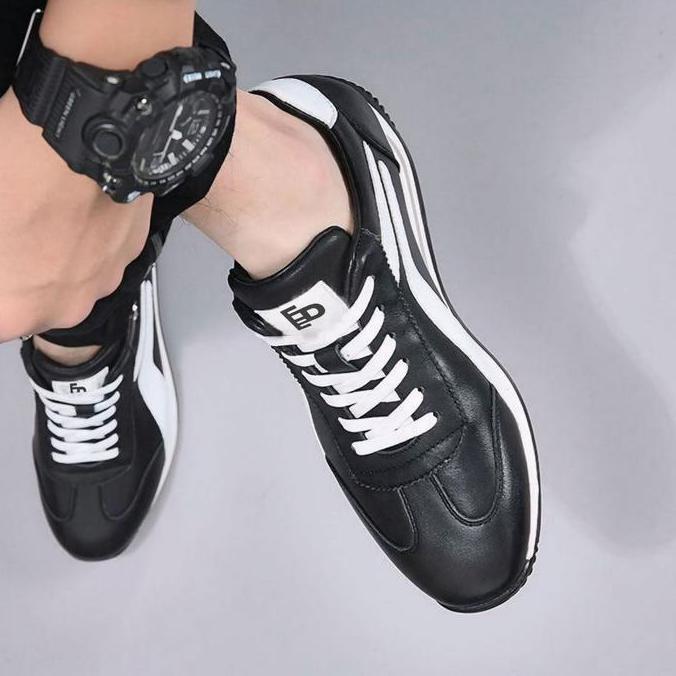 Fed Sepatu Pria Fukuoka Sneakers Sporty Training Kasual Lari Fila Jogging Olahraga Cowo Cewe Terbaru