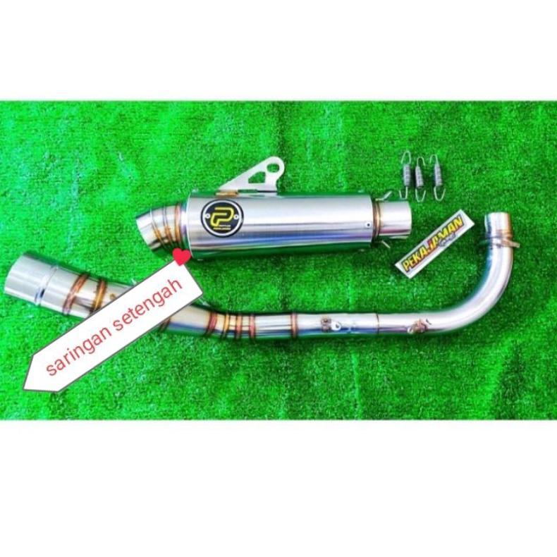 ARVESSACORNER KNALPOT PEKAJAMAN 1 SET BUAT SUPRA X C70 REVO SMAS KARISMA SOGUN VEGA R REVO BLADE GRA