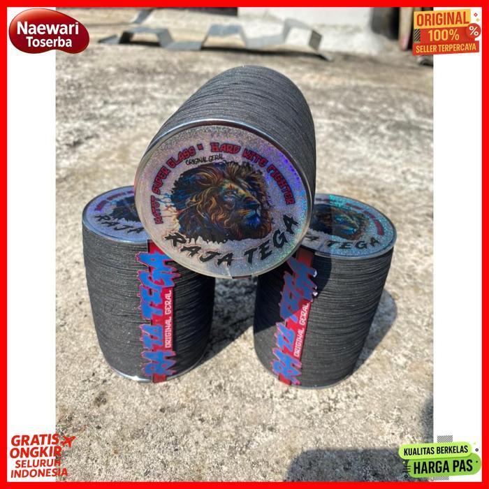 Terlaris Gelasan Matot Hitam Raja Tega 6000 Yard Klos Stainles Size 020. Tekstur Sasap Padi