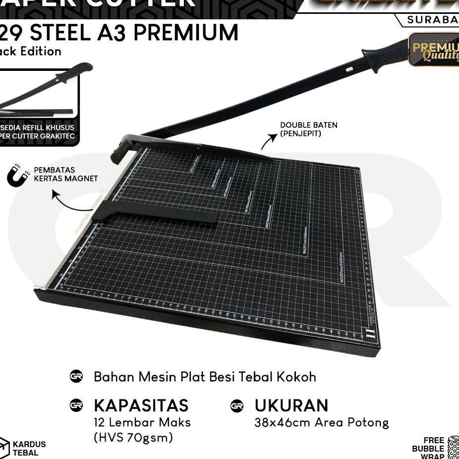Paper Cutter A3 ( Alat Potong Kertas ) Pemotong Kertas Alat Potong /Mesin Pemotong Kertas