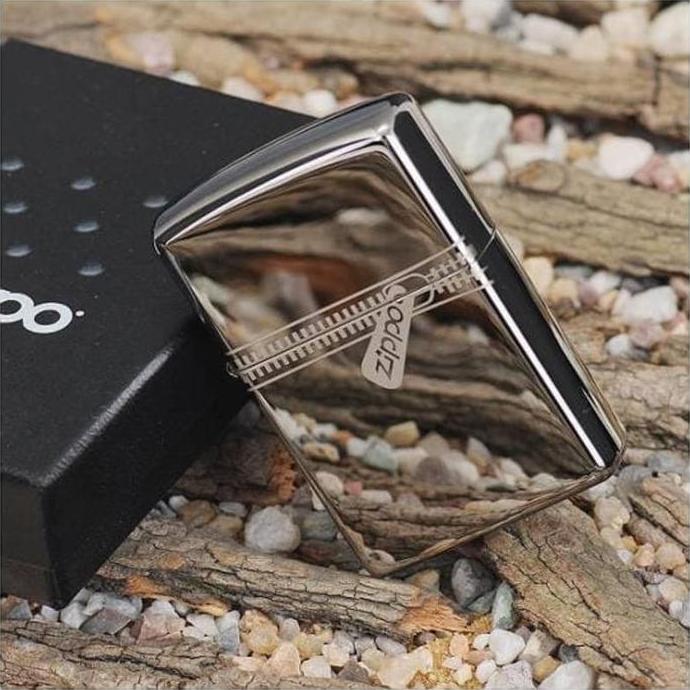 Zippo Original Zipped Black ice 21088 MADE IN USA