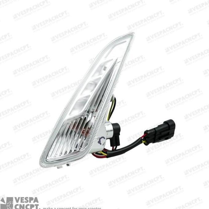 Piaggio Original Lampu Sein Depan Kiri Vespa Sprint Primavera 3v Iget