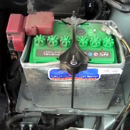 Aki Mobil TOYOTA VIOS 2007-2013 Pelindung Panas Cegah Aki Cepat Soak
