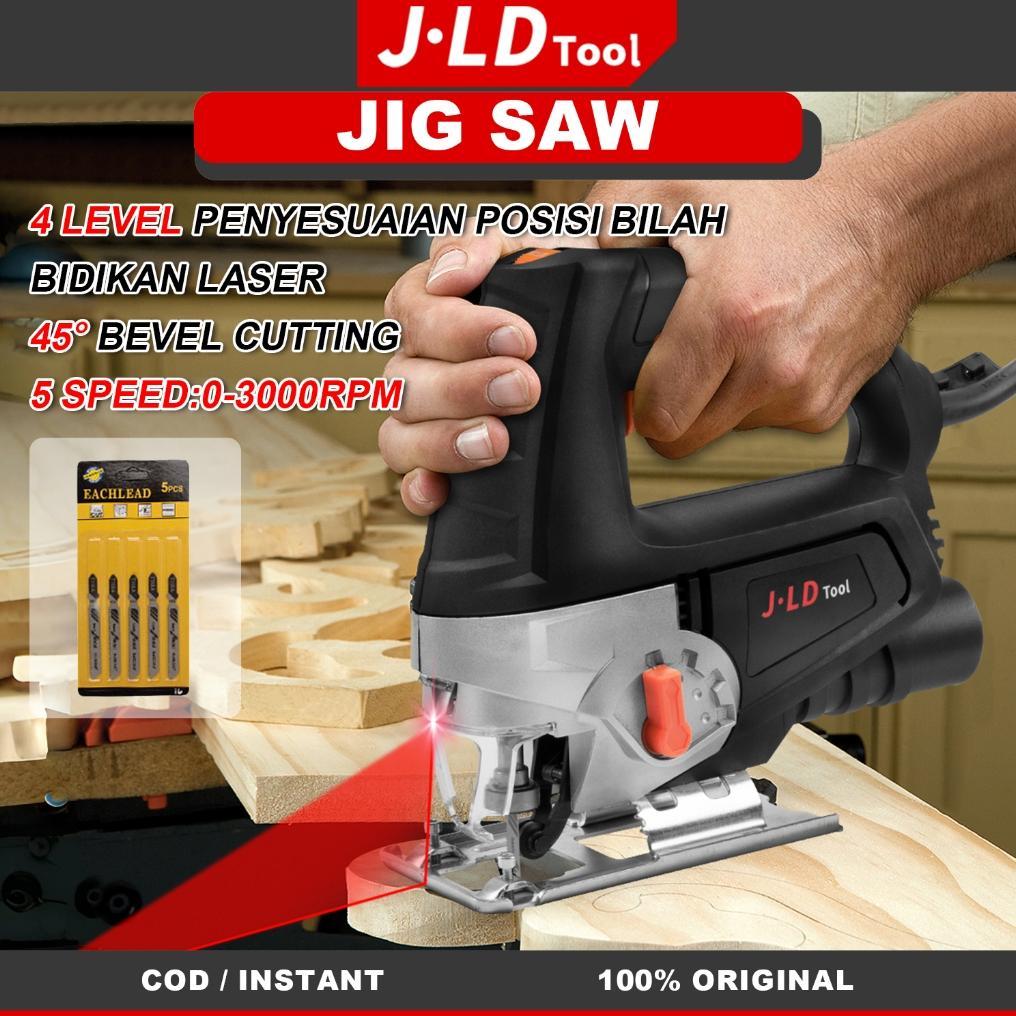 Jld Jig Saw Laser 580Watt Gergaji Listrik Mesin Potong Jigsaw Jld Tools Mesin Gergaji Ukir Jigsaw Un
