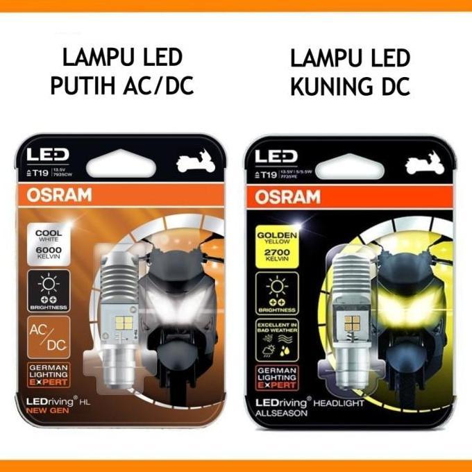 Lampu Depan LED Motor Honda Blade Original Osram