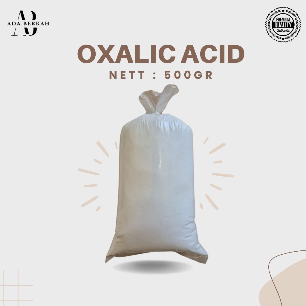 Oxalic Acid 500Gr / Oksalat / Asam Oksasil / Pembersih Serbaguna