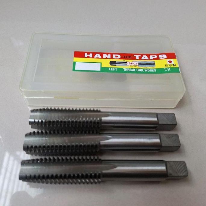 Hand tap skc M 14x2 drat kiri / LH Hand tap 14x2 ulir kiri / Left hand carbon steel