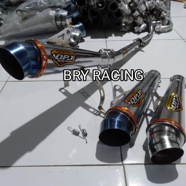 VIREKAMART KNALOT DPJ RACING MONCONG BIRU SUPRA KARISMA JUPITER REVO VEGA SMAS DLL ORIGINAL