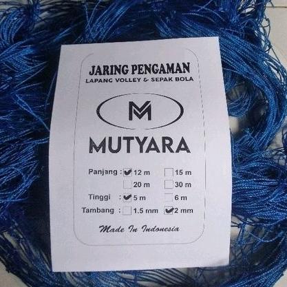 VELQENCOLLCET JARING PAGAR PENGHALANG LAPANGAN VOLY VOLI | JARING PENGAMAN LAPANGAN BIRU TAHAN LAMA 