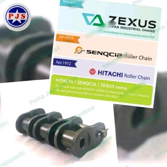 OL RS 100 - 3 OFFSET LINK CHAIN SAMBUNGAN RANTAI SENQCIA JEPANG TRIPLE