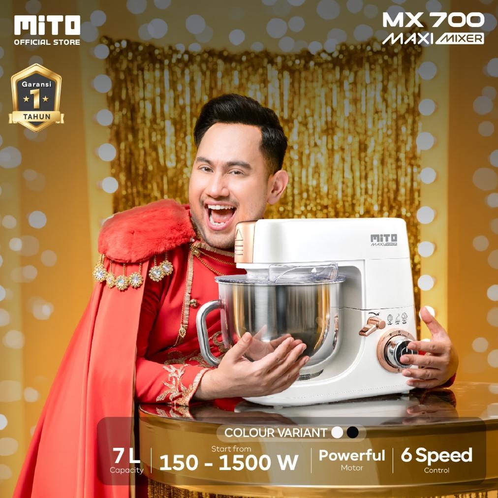 Mito Stand Mixer Mx700 Pengaduk Adonan Kue 7L Maxi Mixer