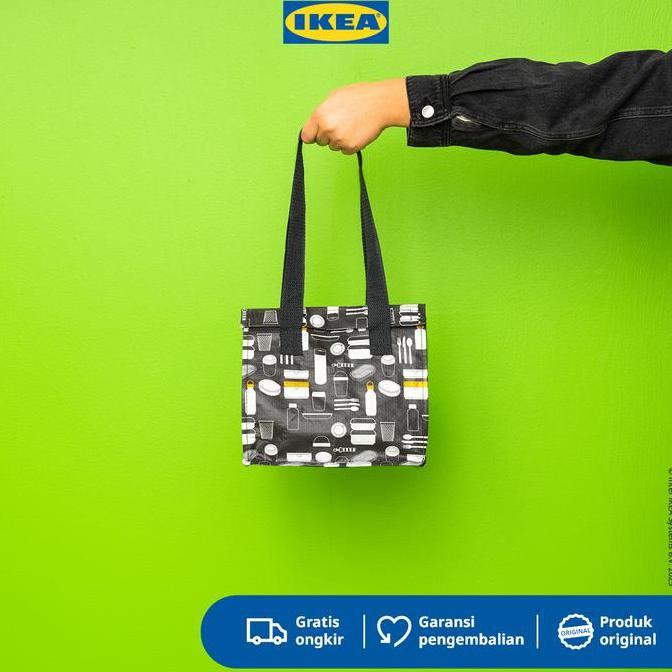 Nicht- Ikea Fladdrig Tas Bekal / Makan Siang 25X16X27 Cm