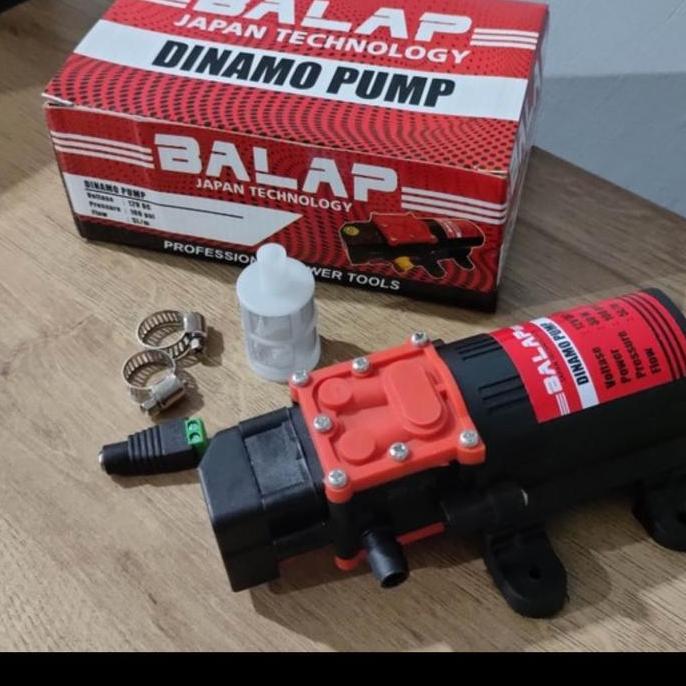 Guidato- Pompa Pendorong Shower Otomatis Dc 12 Volt + Bonus