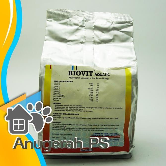 Hobiikan- Biovit Sanbe Vitamin Untuk Ikan Dosis Tinggi 500 Gram