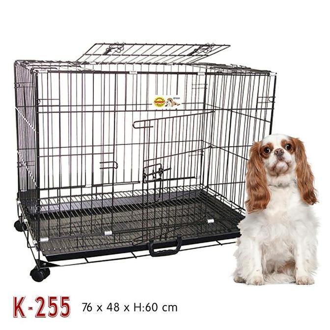 Cod,Bisa- Kandang Anjing Kucing Octagon K55 Roda - Kandang Anjing Kucing