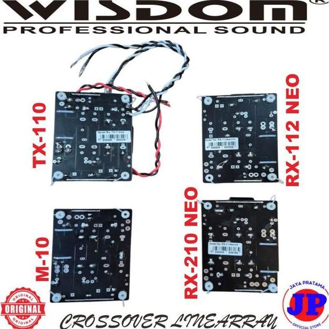 Sale Crossover Pasif Line Array Wisdom Rx112Neo  / Rx210Neo / M10 / Tx110  Crossover Pasif Speaker L