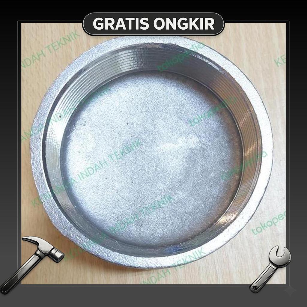Dop Drat Dalam / End Cap Stainless Ss304 Drat 3" Inch