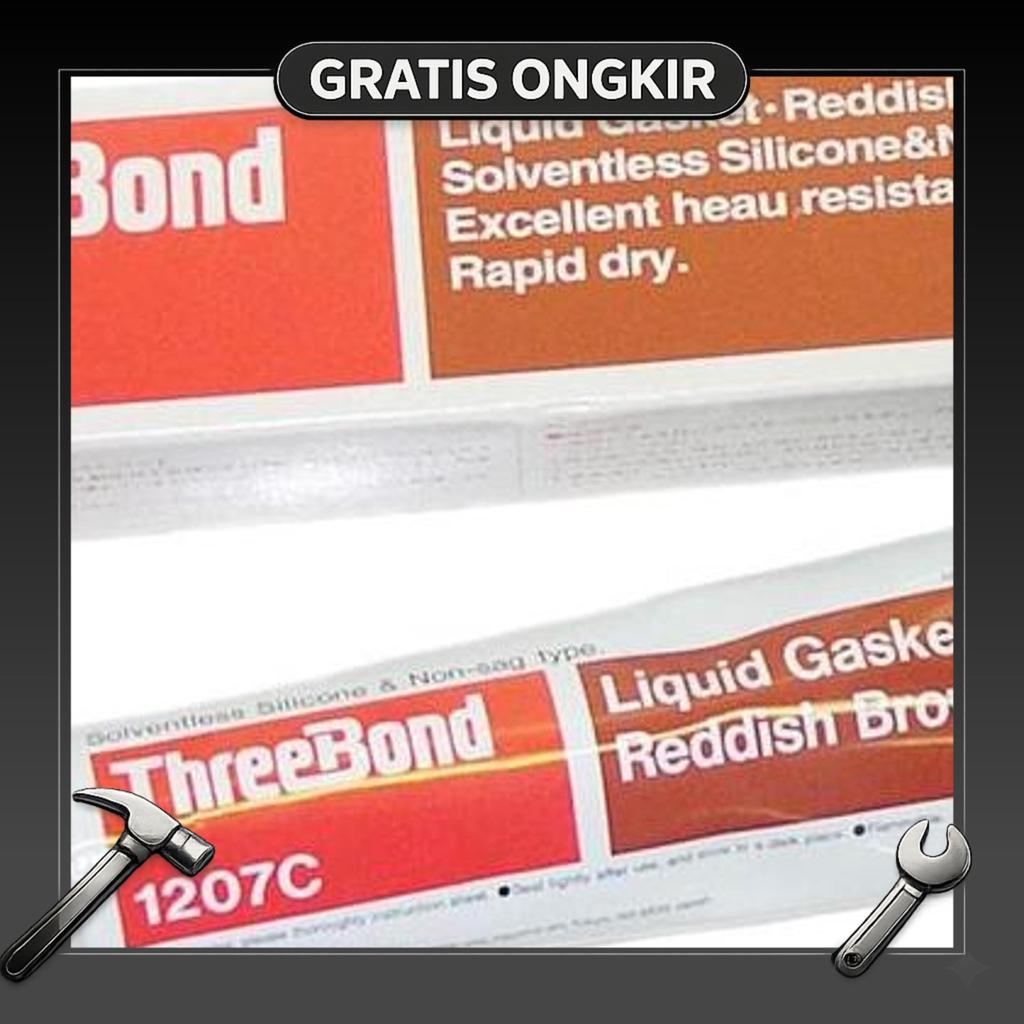 Threebond 1207C Non Solvent Red Silicone,Three Bond Tb1207C