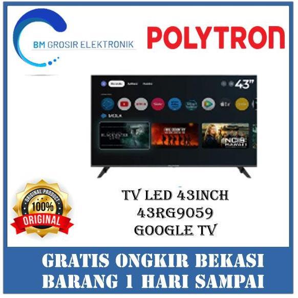 TERLARIS POLYTRON TV LED 43 INCH 43RG5059 GOOGLE TV