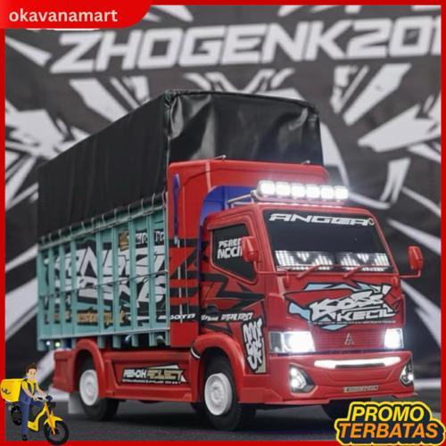 Terlaris Miniatur Truk Oleng Kayu Tahan Banting Harga Spesial